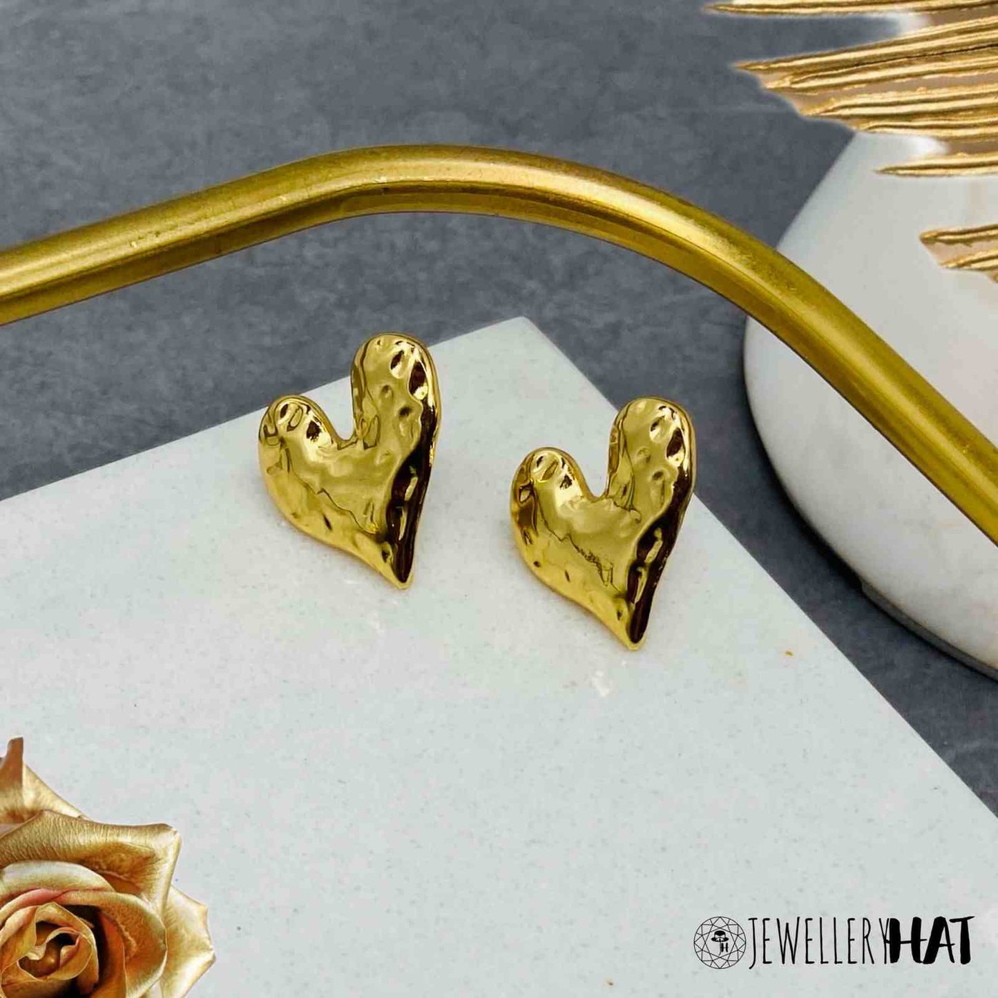 Heart Earring Gold