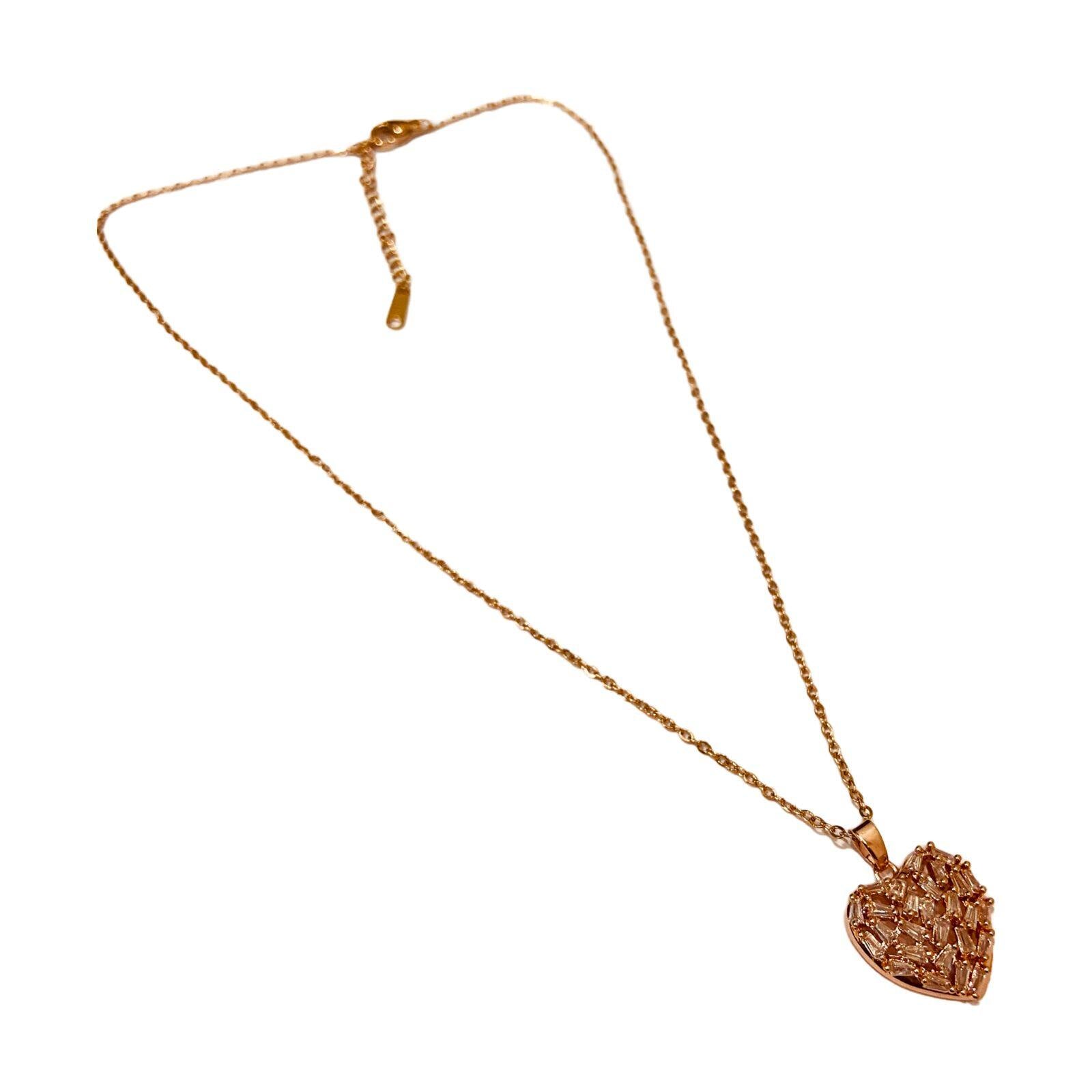 Heart Shaped Locket | Rose Gold Necklace for Women | Artificial Jewelry