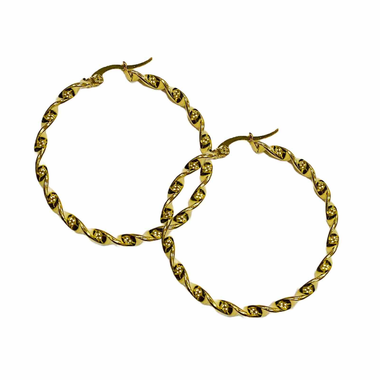 Huggie | Gold Plated Hoop Earrings for Women | Western Jewellery