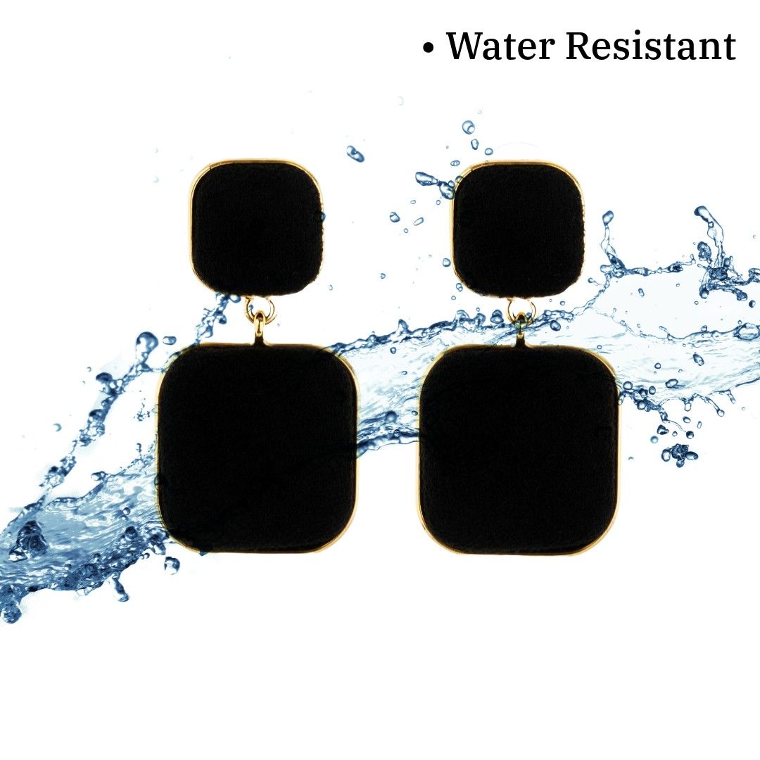 Black Earrings For Women | Fashion Jewellery | Jewellery Hat | Waterproof Jewellery