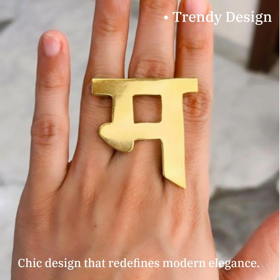 Name Wali Ring | Adjustable Name Ring | Customised Jewelry