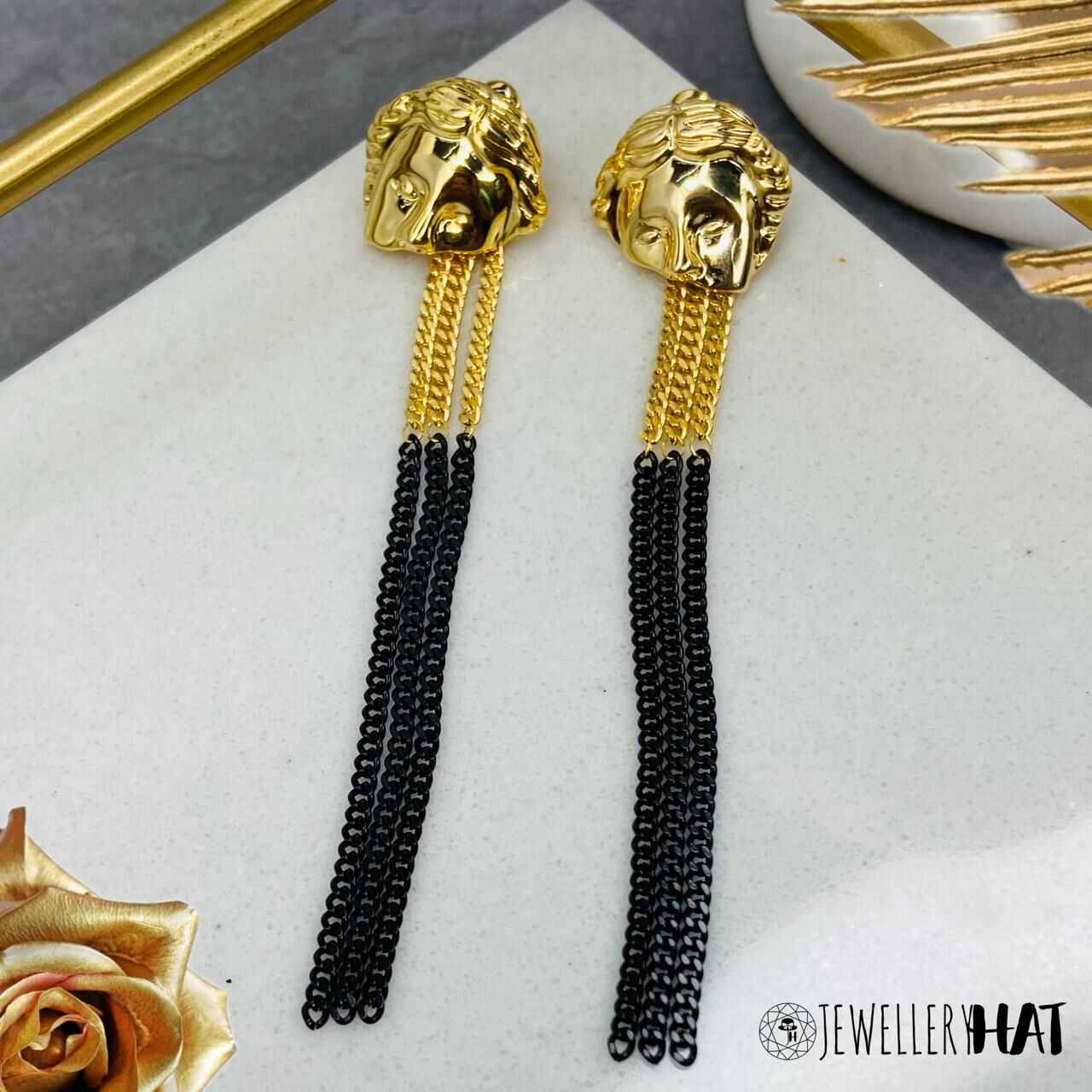 Large Tassel Earrings