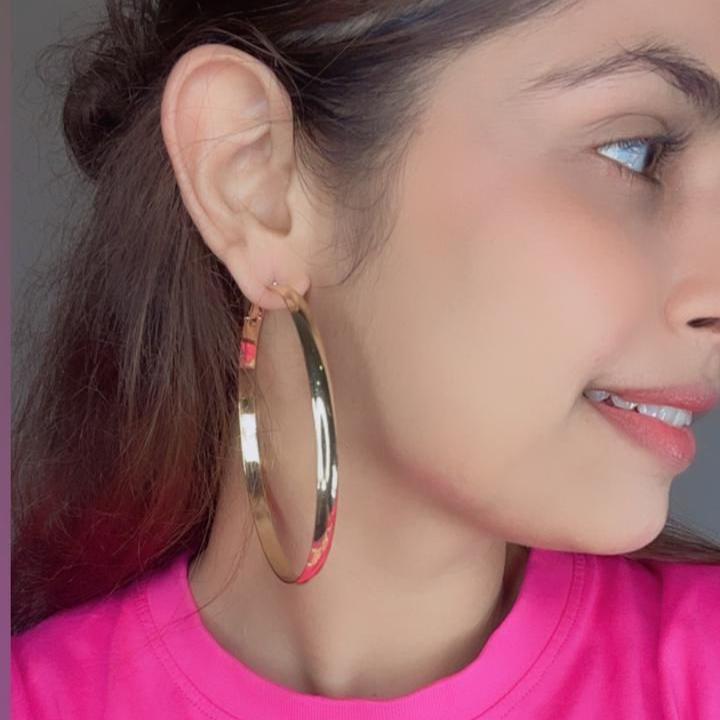 Large Hoop Earrings | Fashion Jewellery