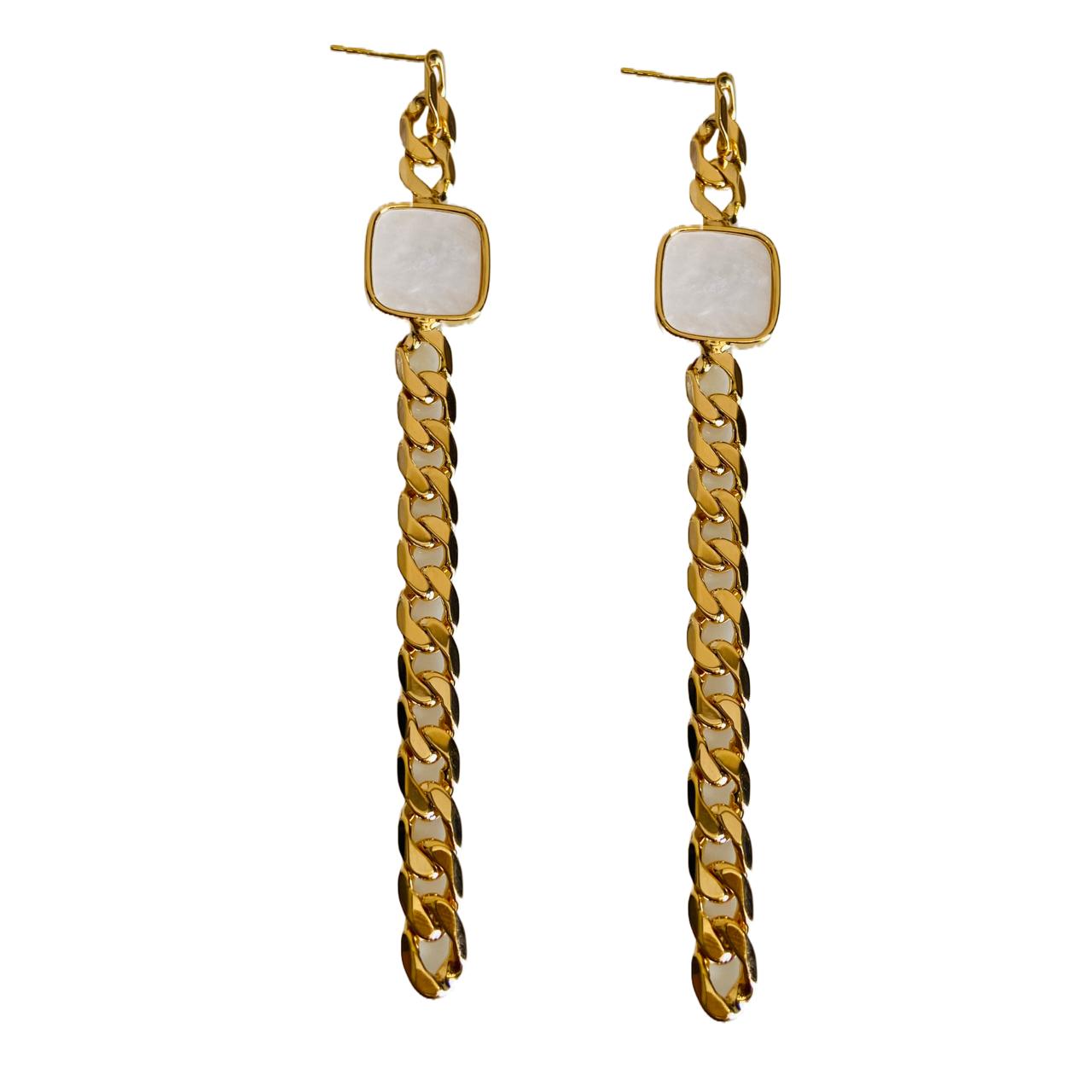 Long Western Earrings | Long Chain Earrings | Premium Quality | Imitation Jewellery