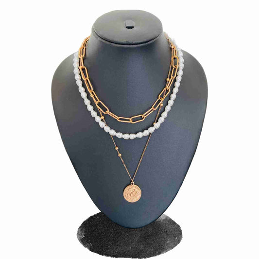 Multi Layer Necklace | Multilayer Necklace for Women | Artificial Jewellery