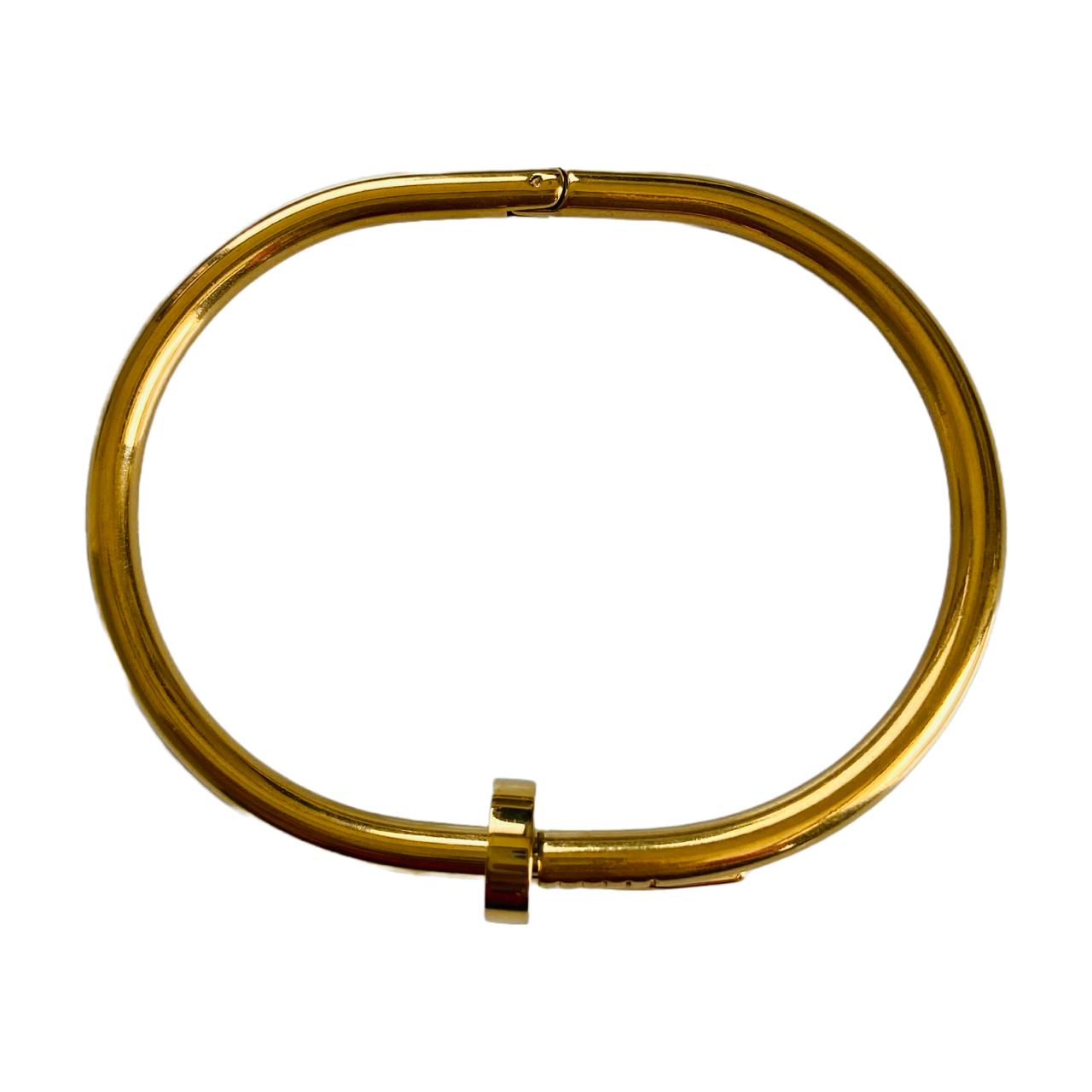 Nail Bracelet | Gold Plated Nail Bracelet for women | Gold Plated Jewellery