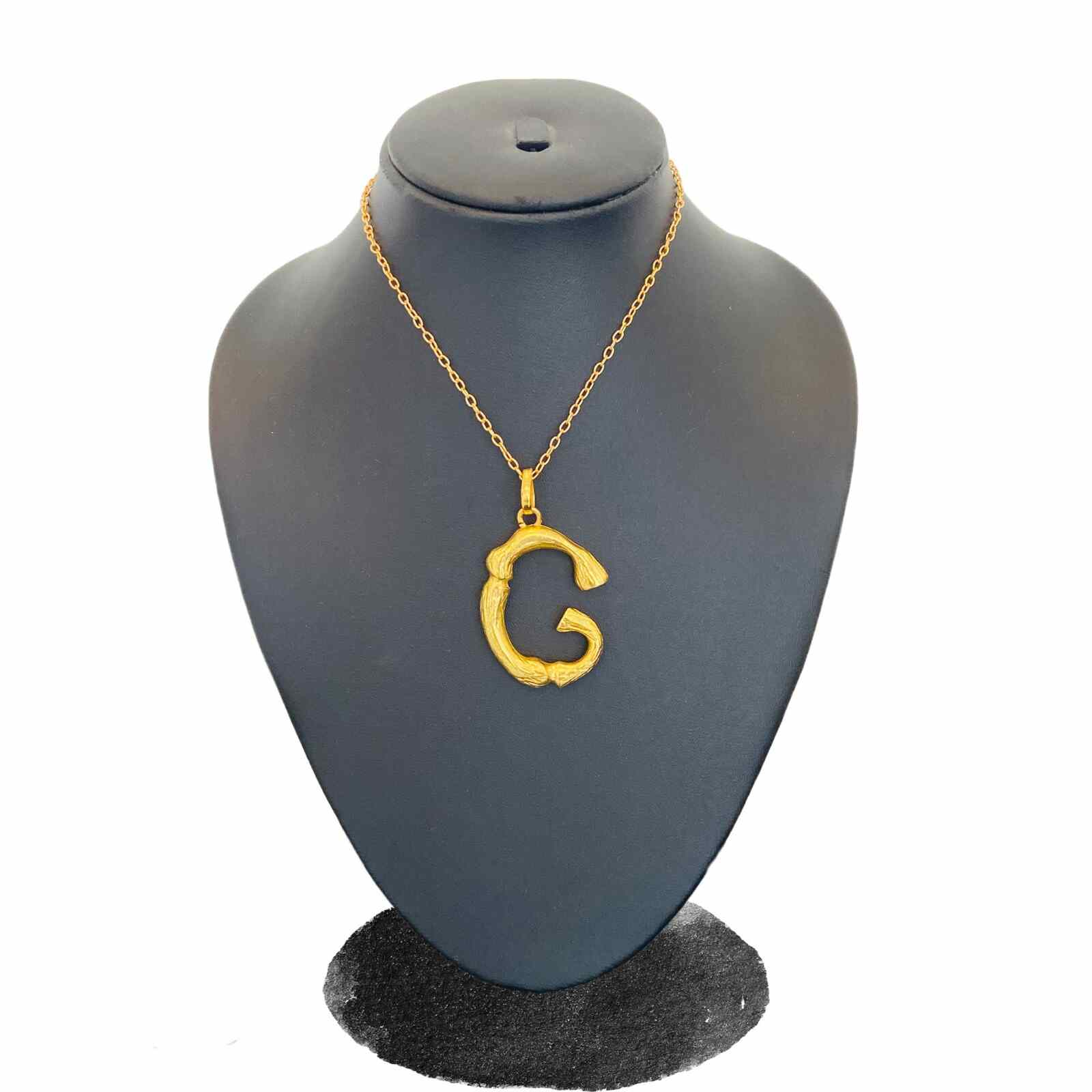 Name Pendant Chain | G Alphabet Necklace for Women | Initial Necklaces