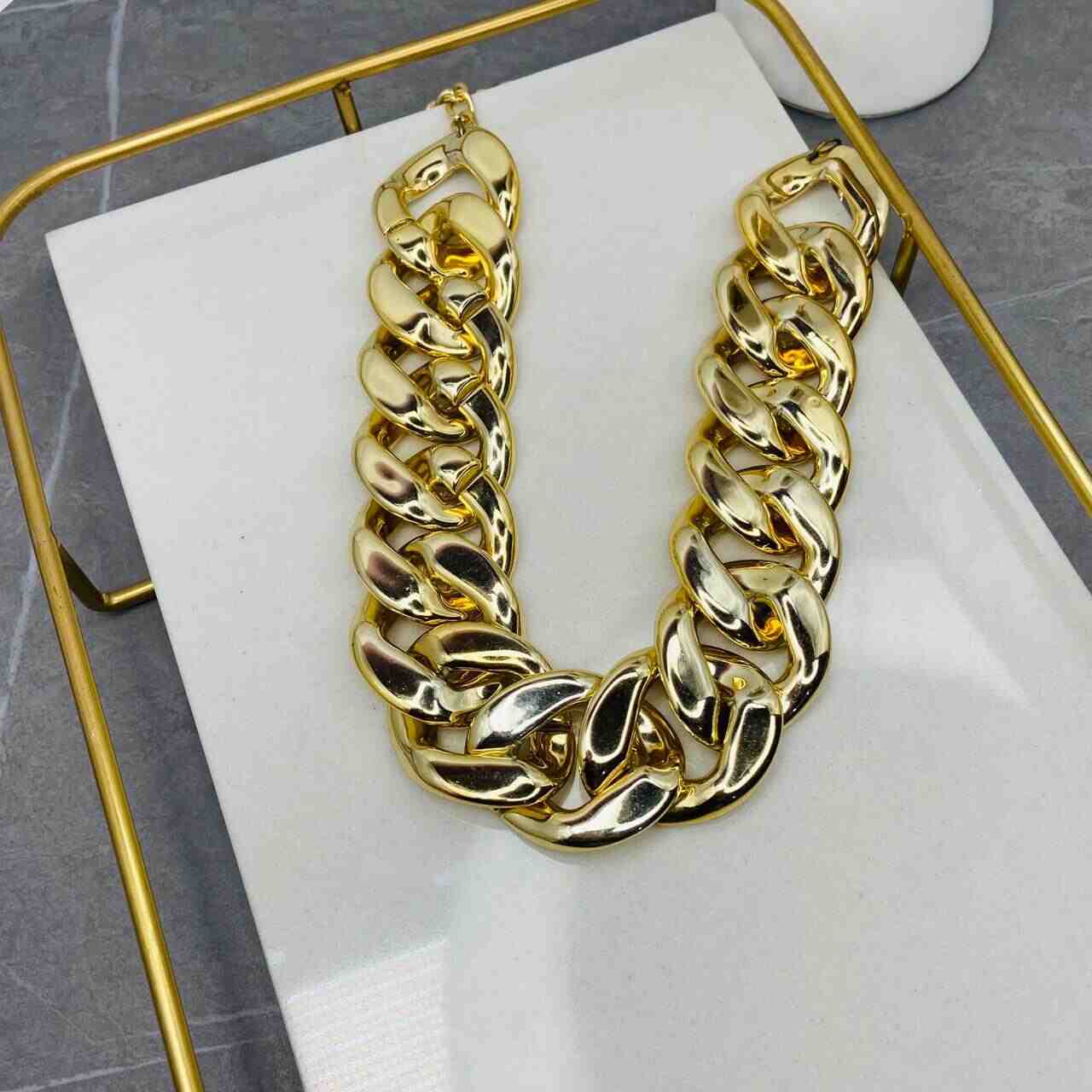 Necklace Plated Gold