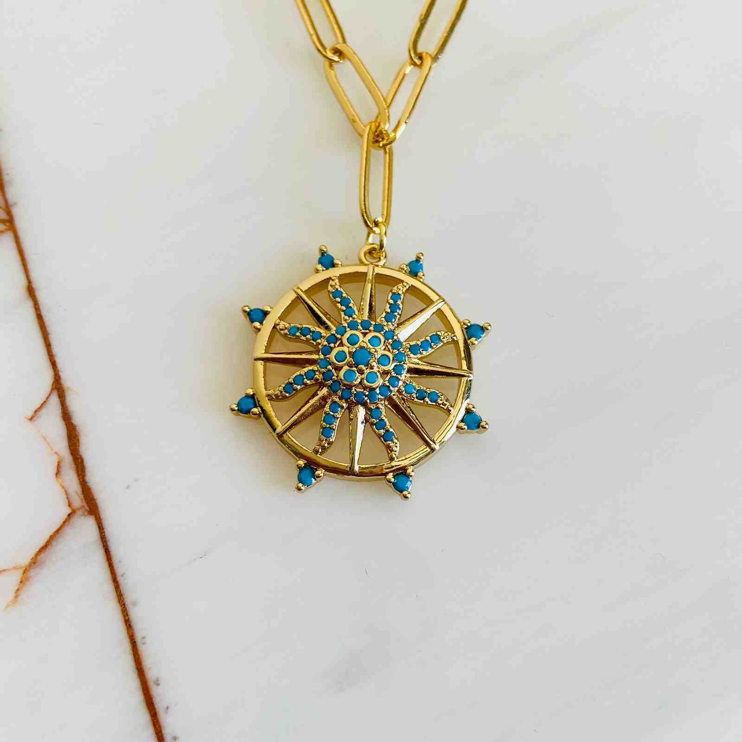 Necklace Wheel Of Fortune | Premium Collection Fashion Jewellery | Western Jewellery For Girls