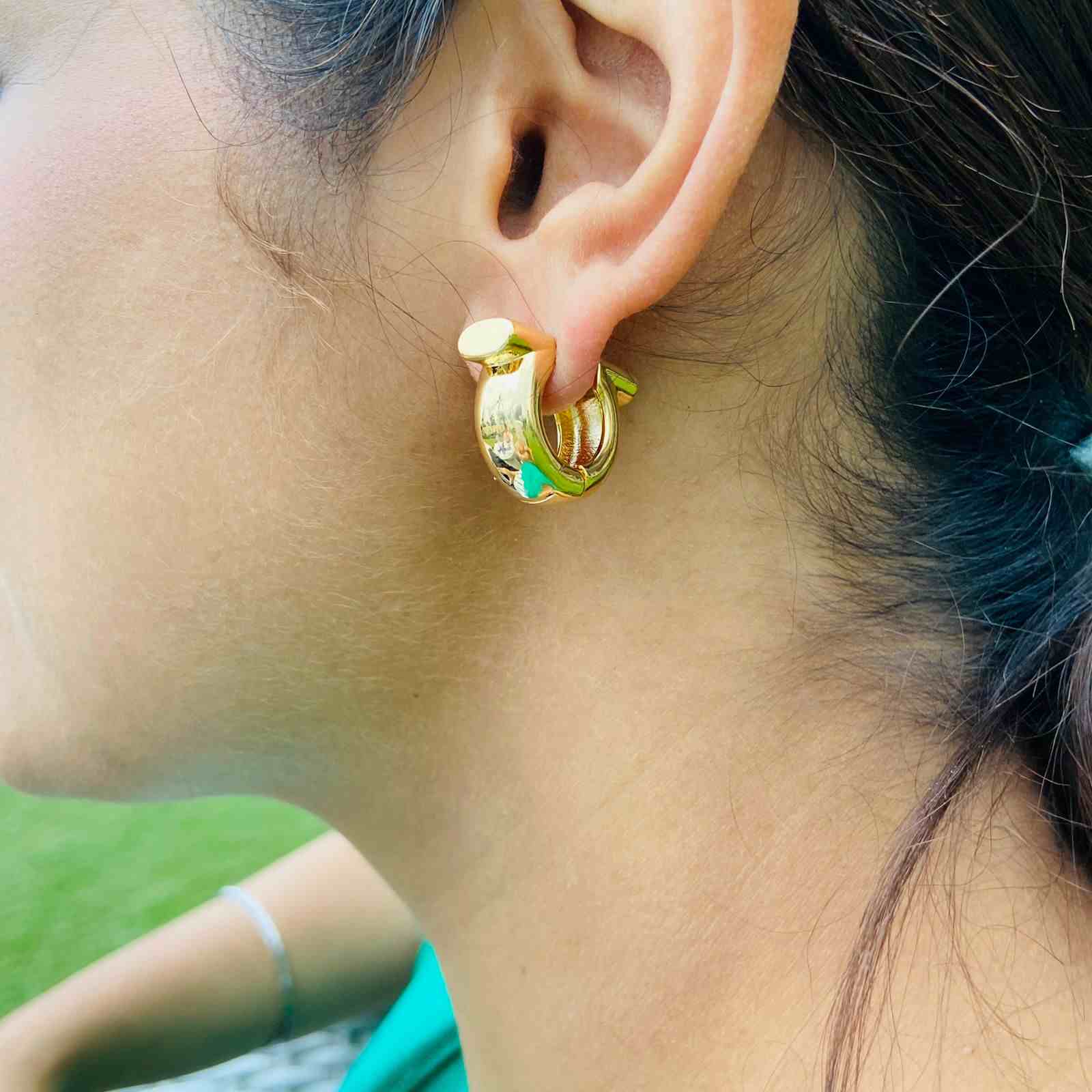 New gold Earrings Design