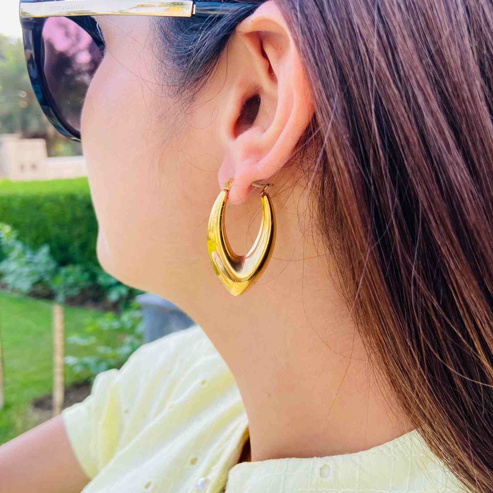New model earrings images clearance