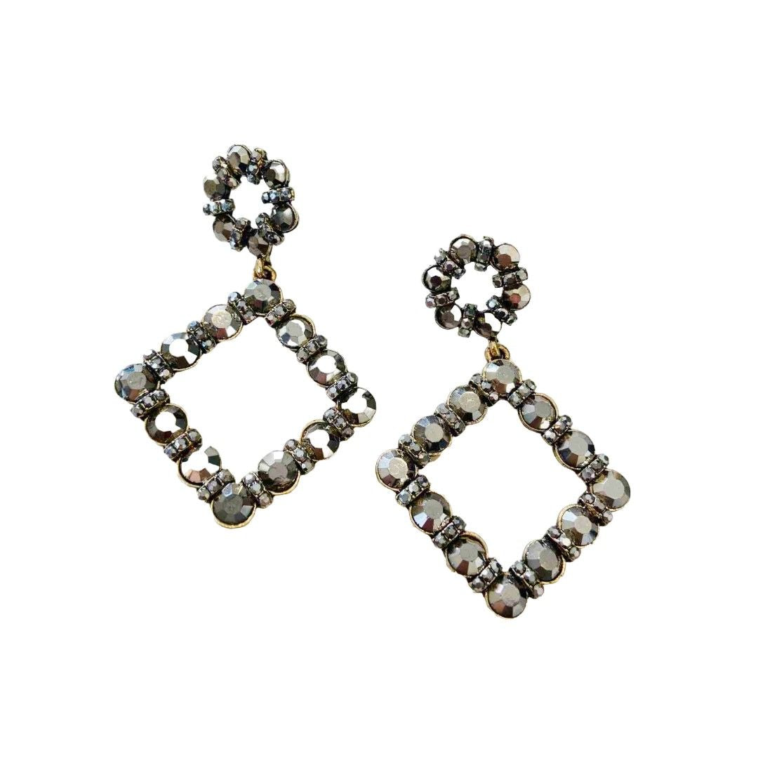 Oxidised Silver Earrings