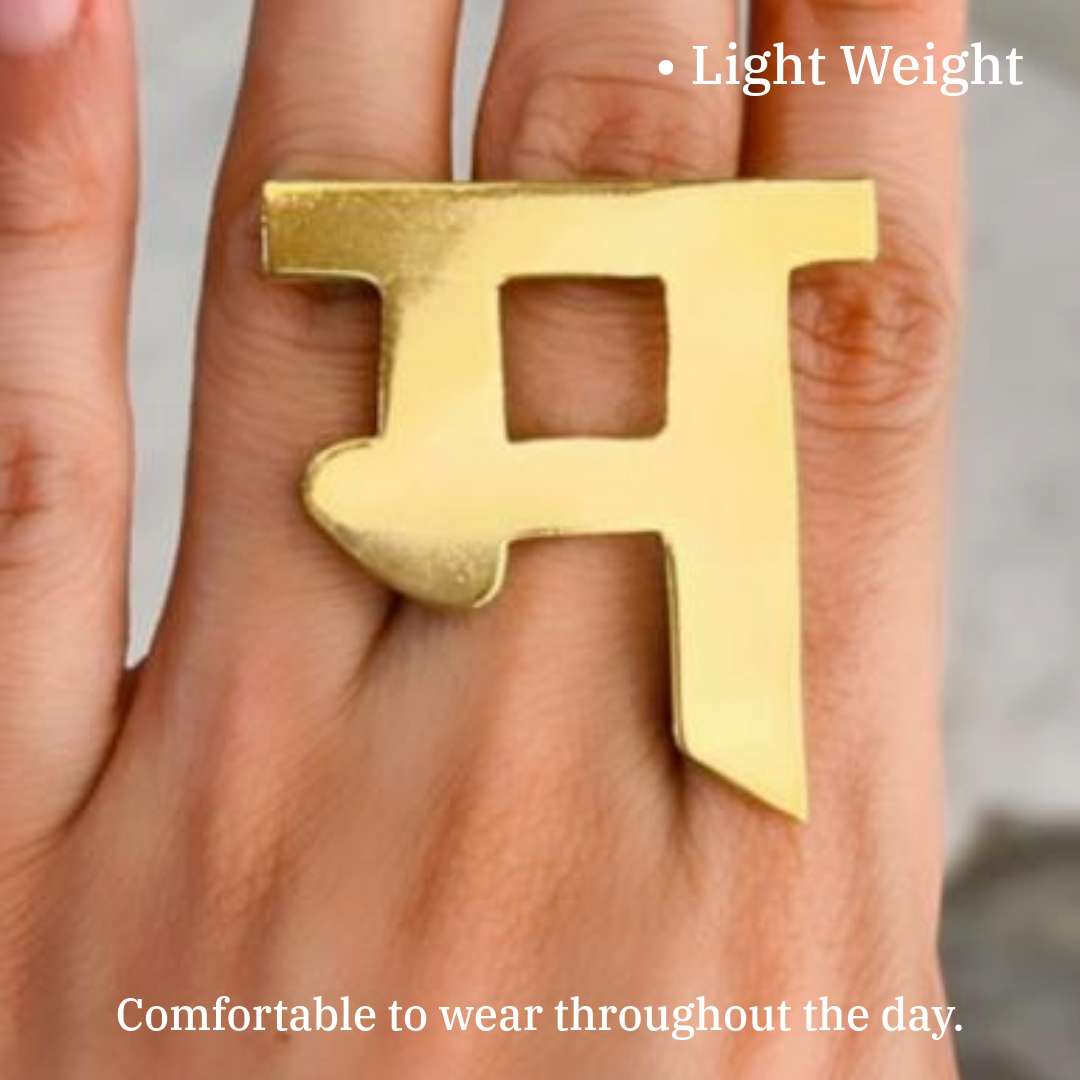 Name Wali Ring | Adjustable Name Ring | Customised Jewelry