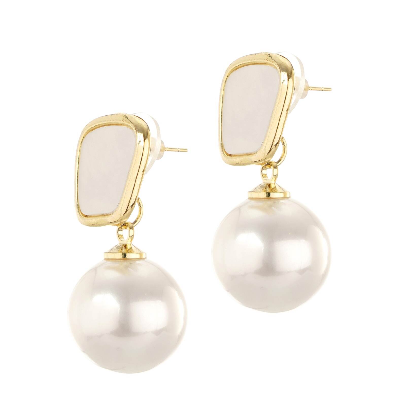 Pearl Drop | Modern Jewellery | Super Quality | Light Weight | Earrings