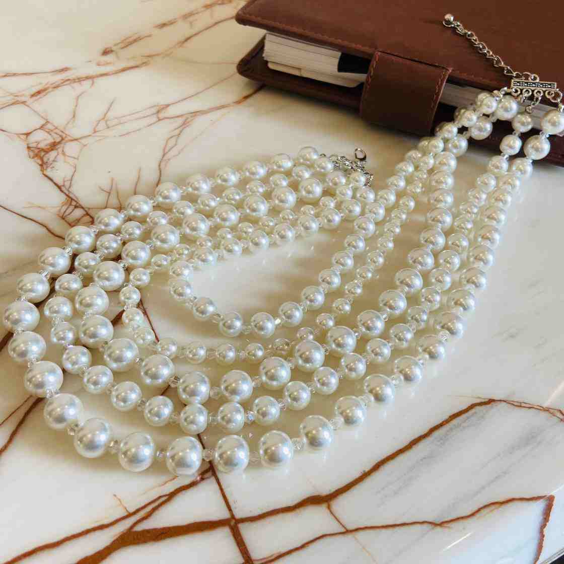 Pearl Multilayer Necklace | By Jewellery Hat® | Fashion Jewellery