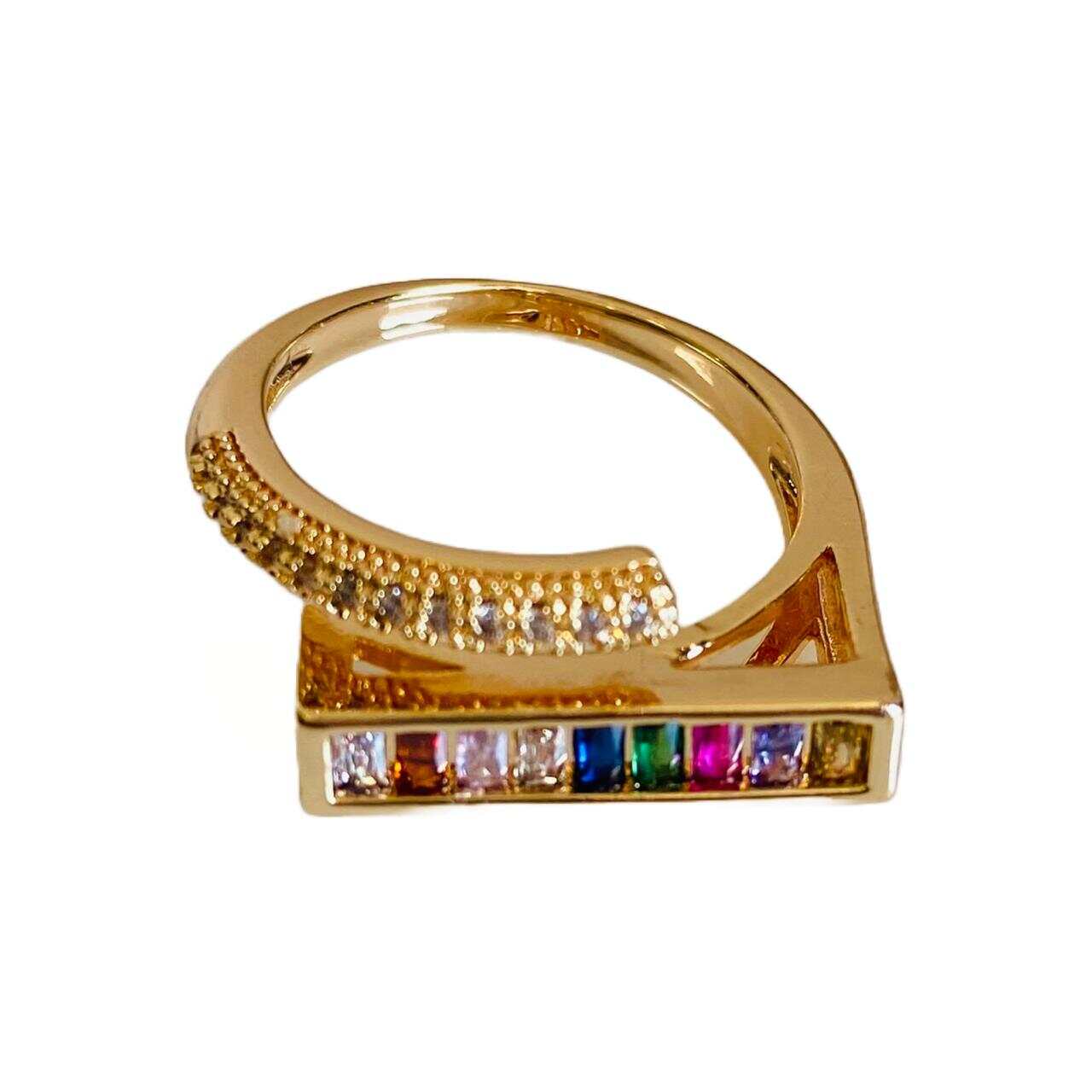 Rainbow String Ring | Gold Ring Design For Women | Best Priced Jewellery | Limited Stock