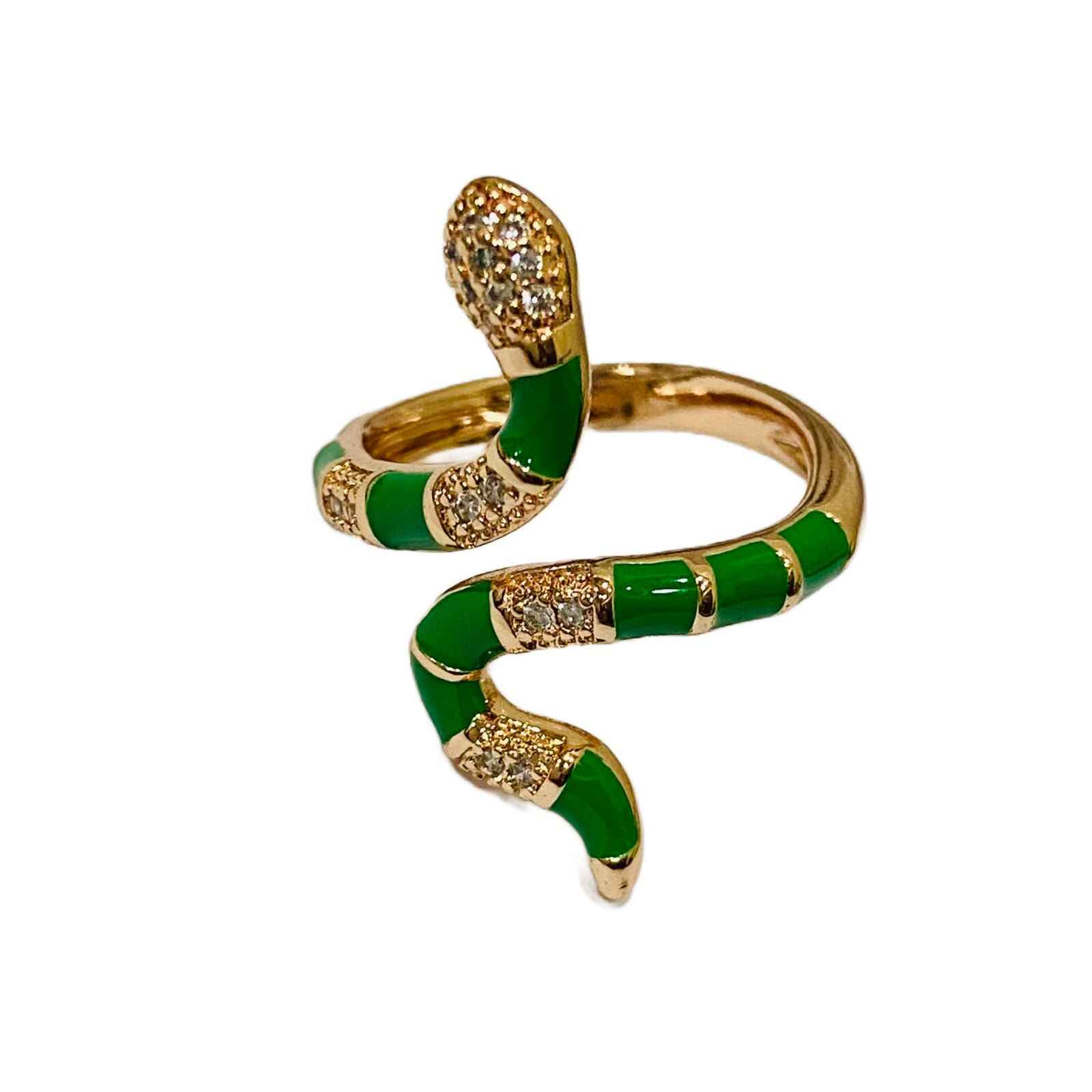 Ring Snake - Adjustable Snake Ring For Girls - Snake Jewellery 