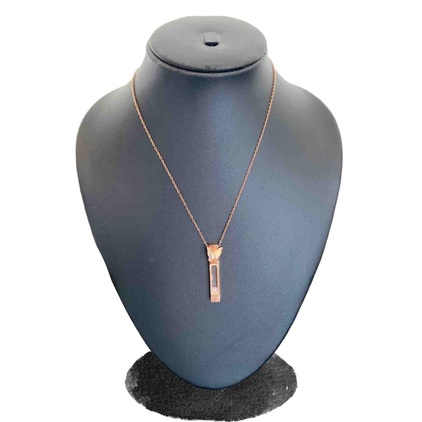 Rose Chain Gold | Rose Gold Plated Necklace for Women | Artificial Jewellery