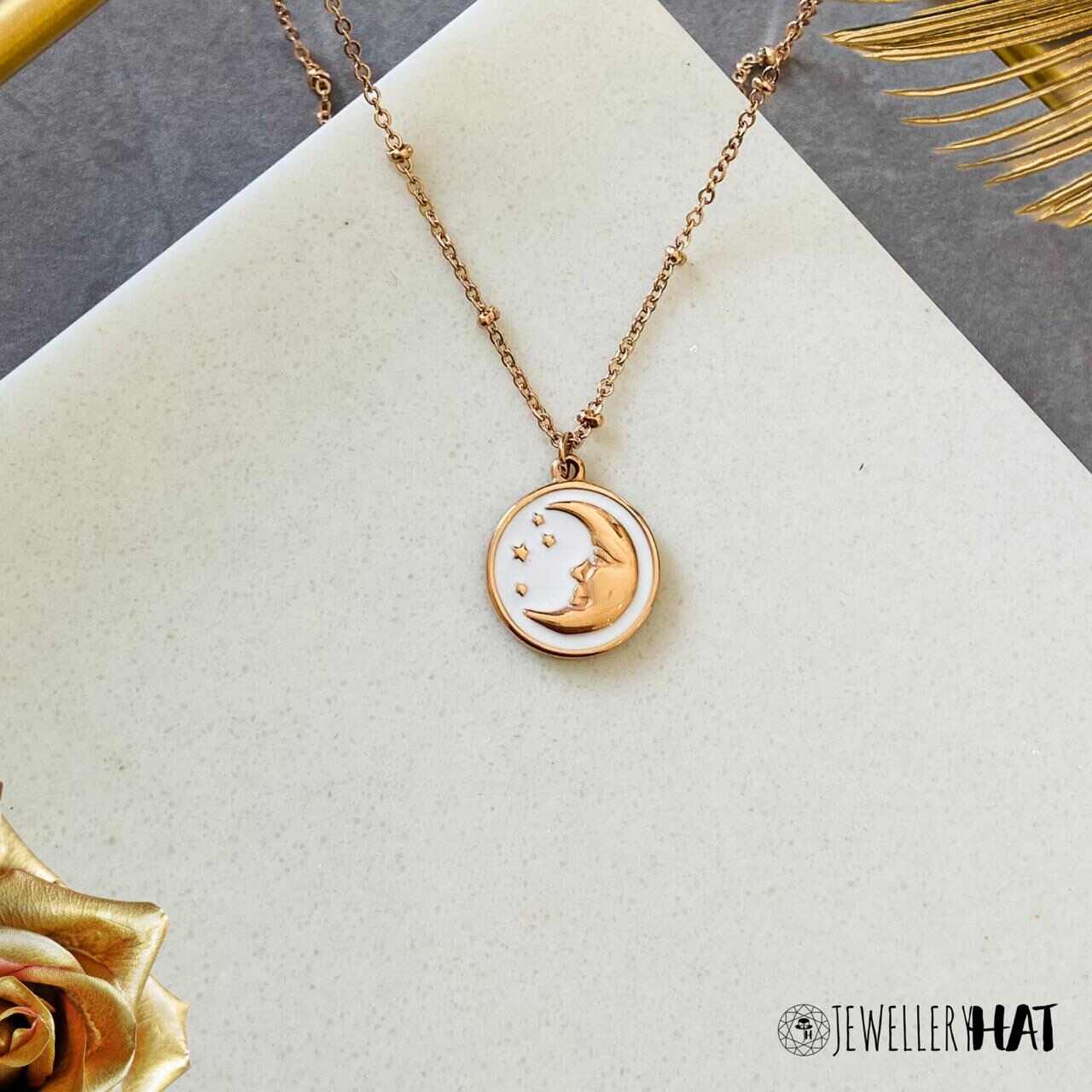 Rose Gold Artificial Necklace