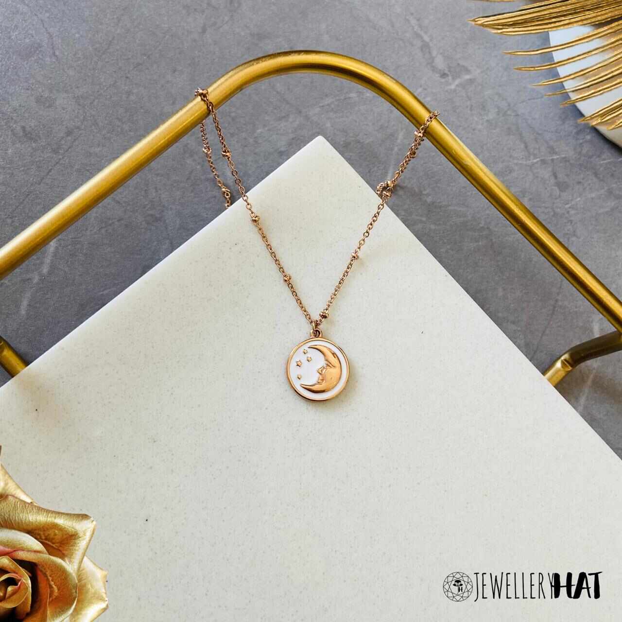 Rose Gold Artificial Necklace