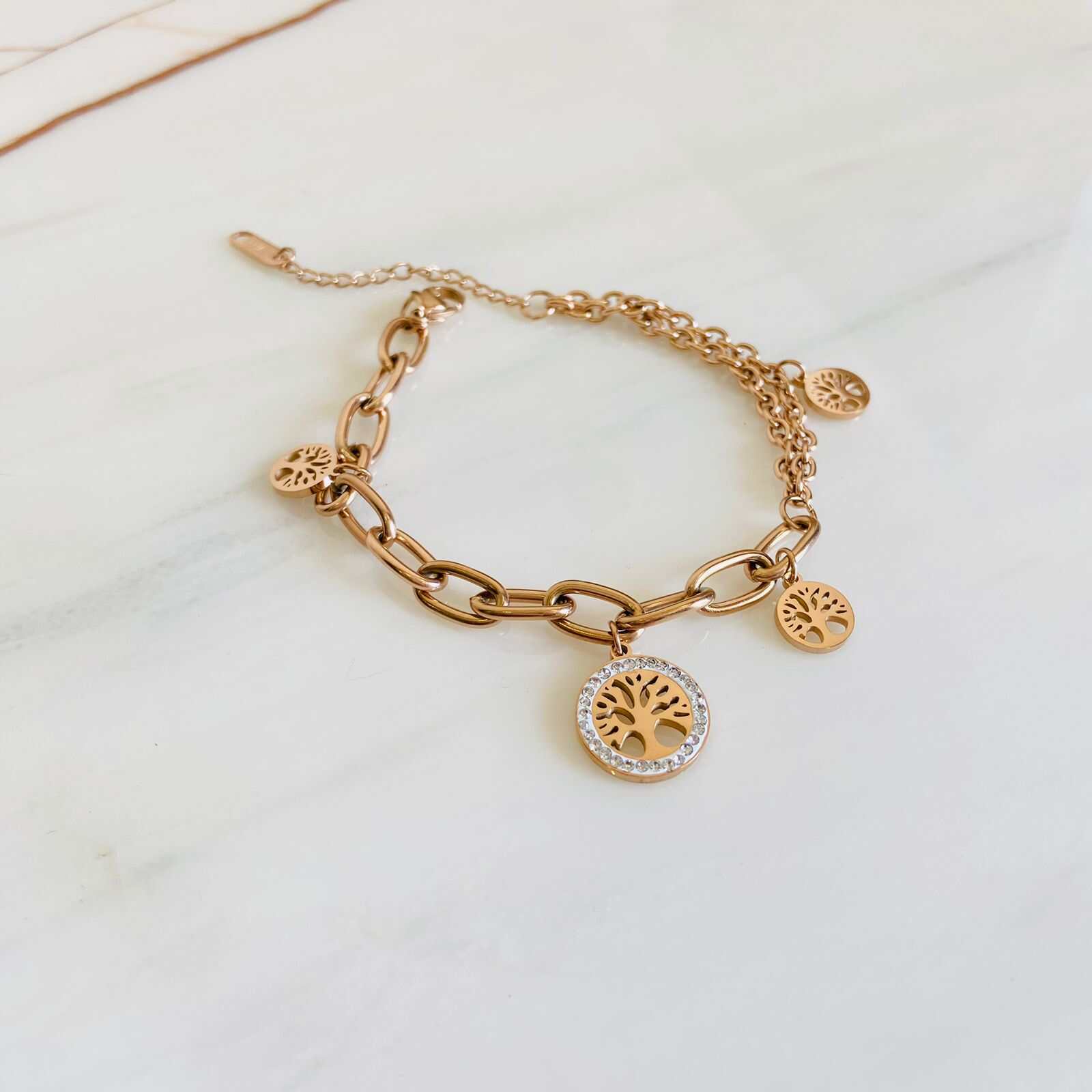 zayraa Rose Gold Plated Pink Flowers Link Chain Crystal Fashion Bracelet  Bangle Alloy Price in India  Buy zayraa Rose Gold Plated Pink Flowers Link  Chain Crystal Fashion Bracelet Bangle Alloy Online
