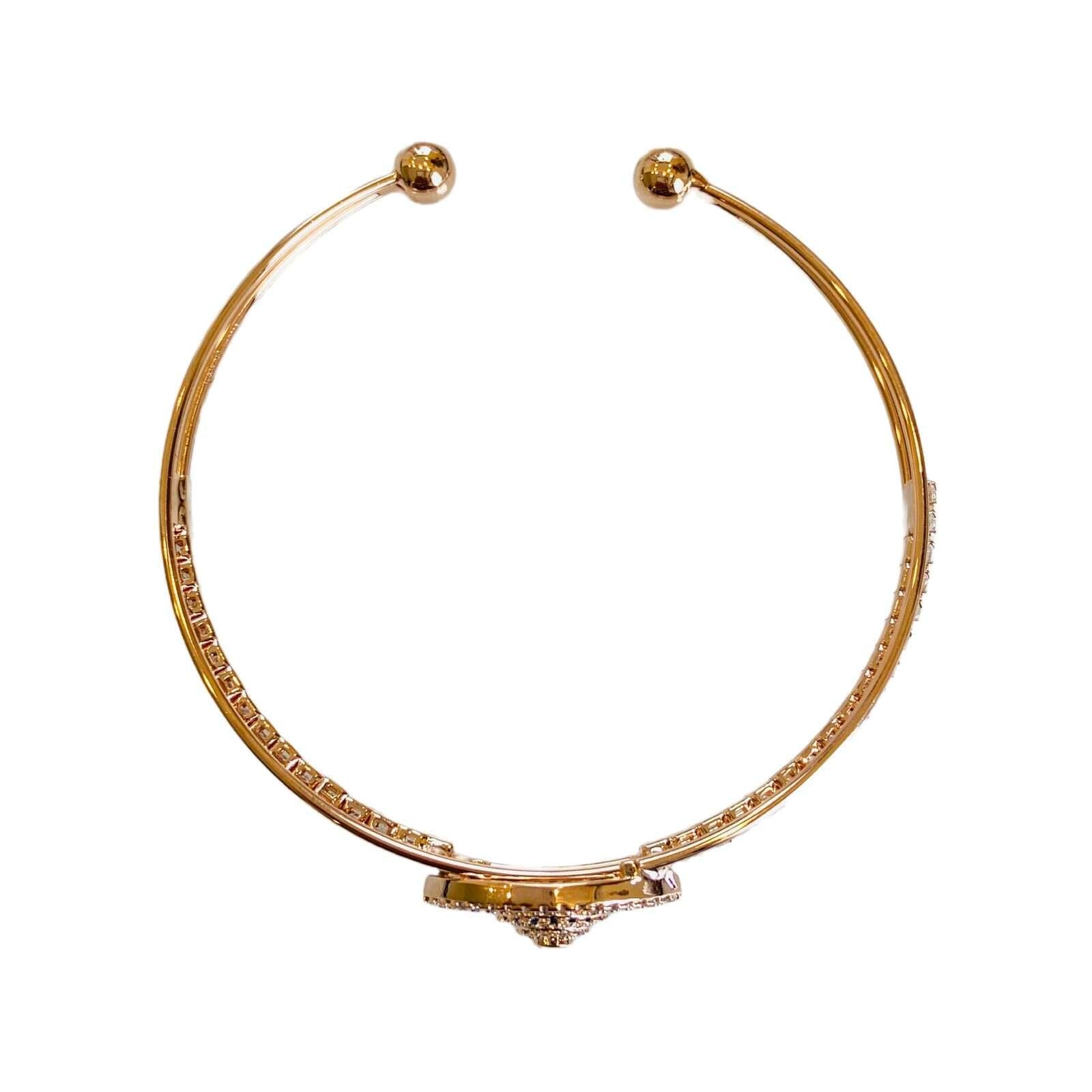 Rose Gold Evil Eye Bangle For Women | Costume Jewellery For Indian Women