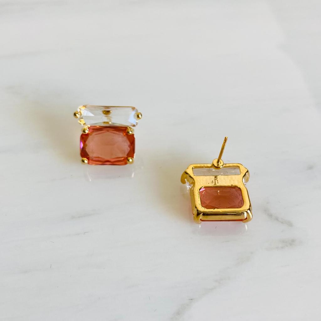 Ruby Stud Earrings | Imitation Jewellery | April 2023