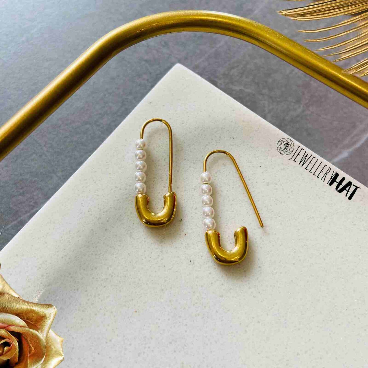 Safety Pin Earrings