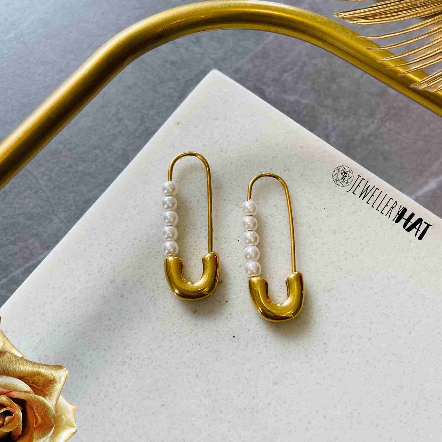 Safety Pin Earrings