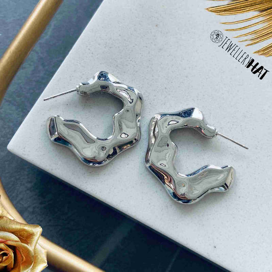 Silver Earrings for Ladies