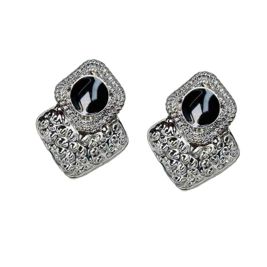 Silver Colour Earrings