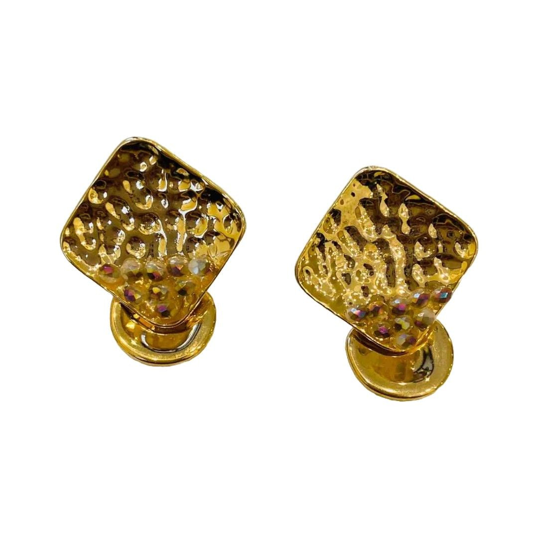 Gold Stud Earrings for Women