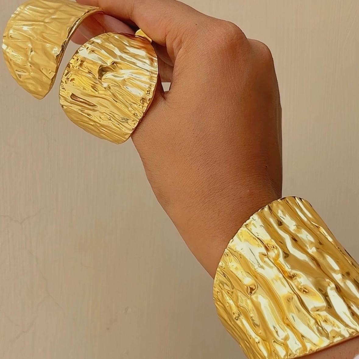 Cuff Bracelets | Tree Bark Cuff Bracelet | Artificial Jewelry