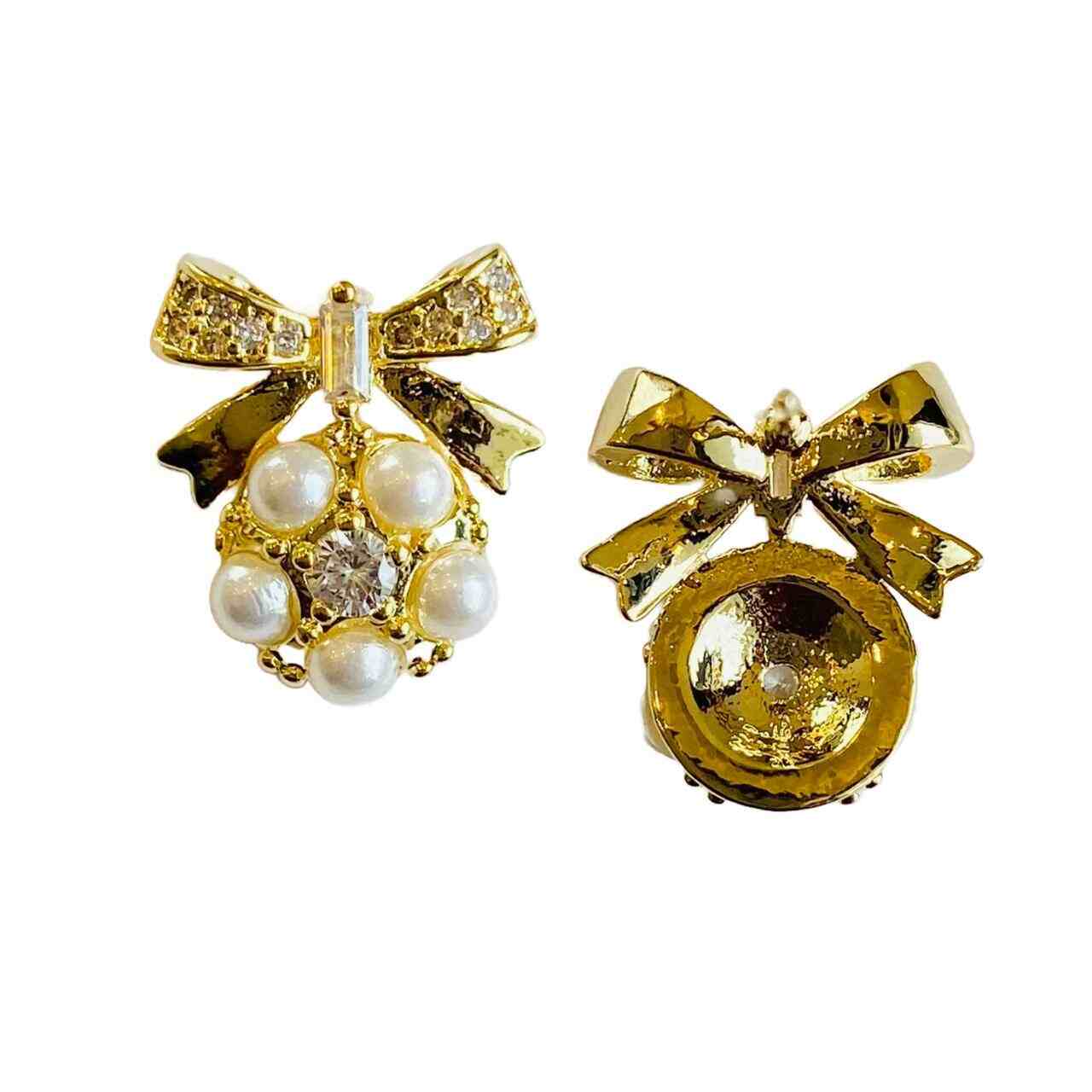 Antique Art Deco French Pearl Diamond Drop Earrings – Antique Jewellery  Online