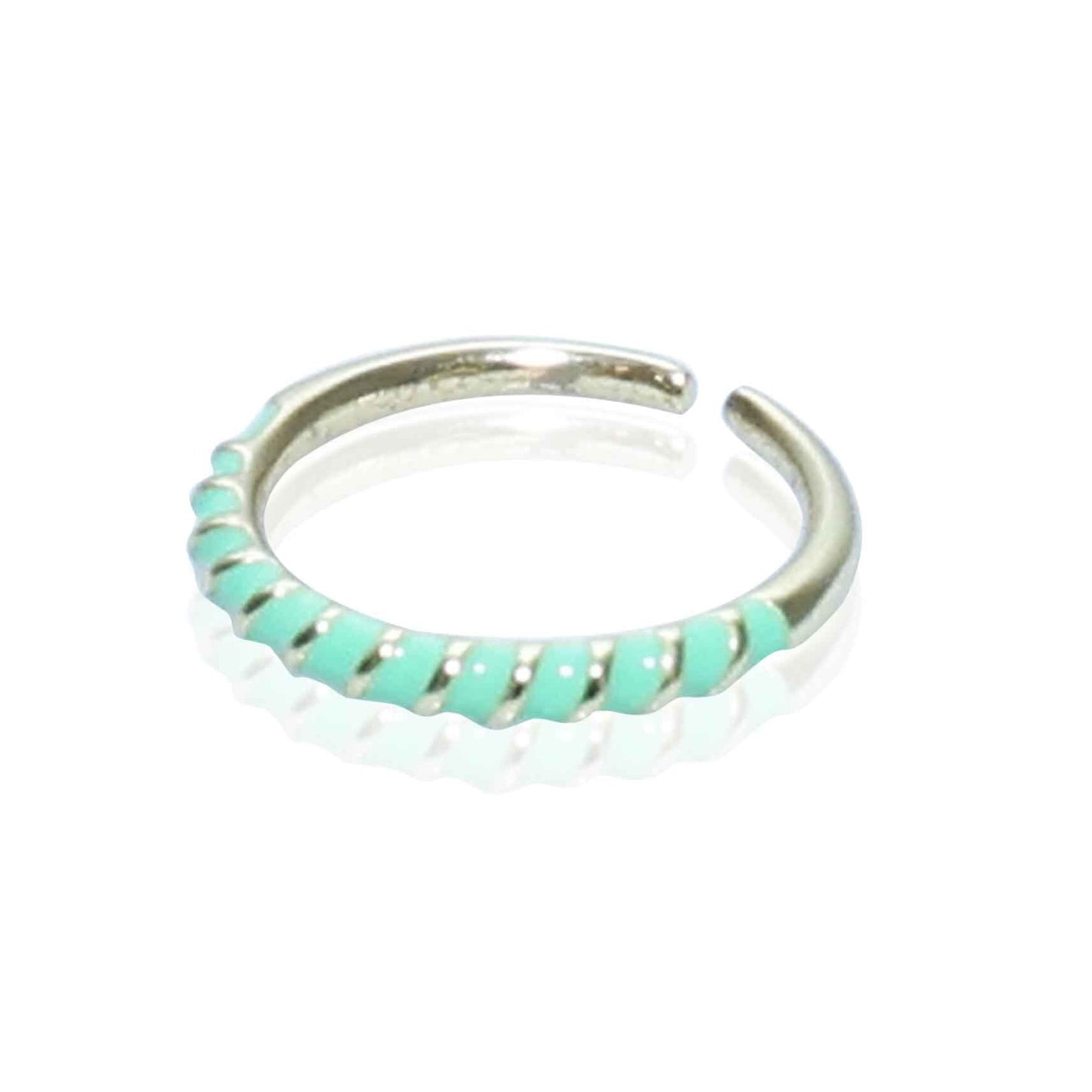 Western Ring | Ring Light Green | Gold Plated Western Ring | Artificial Jewellery