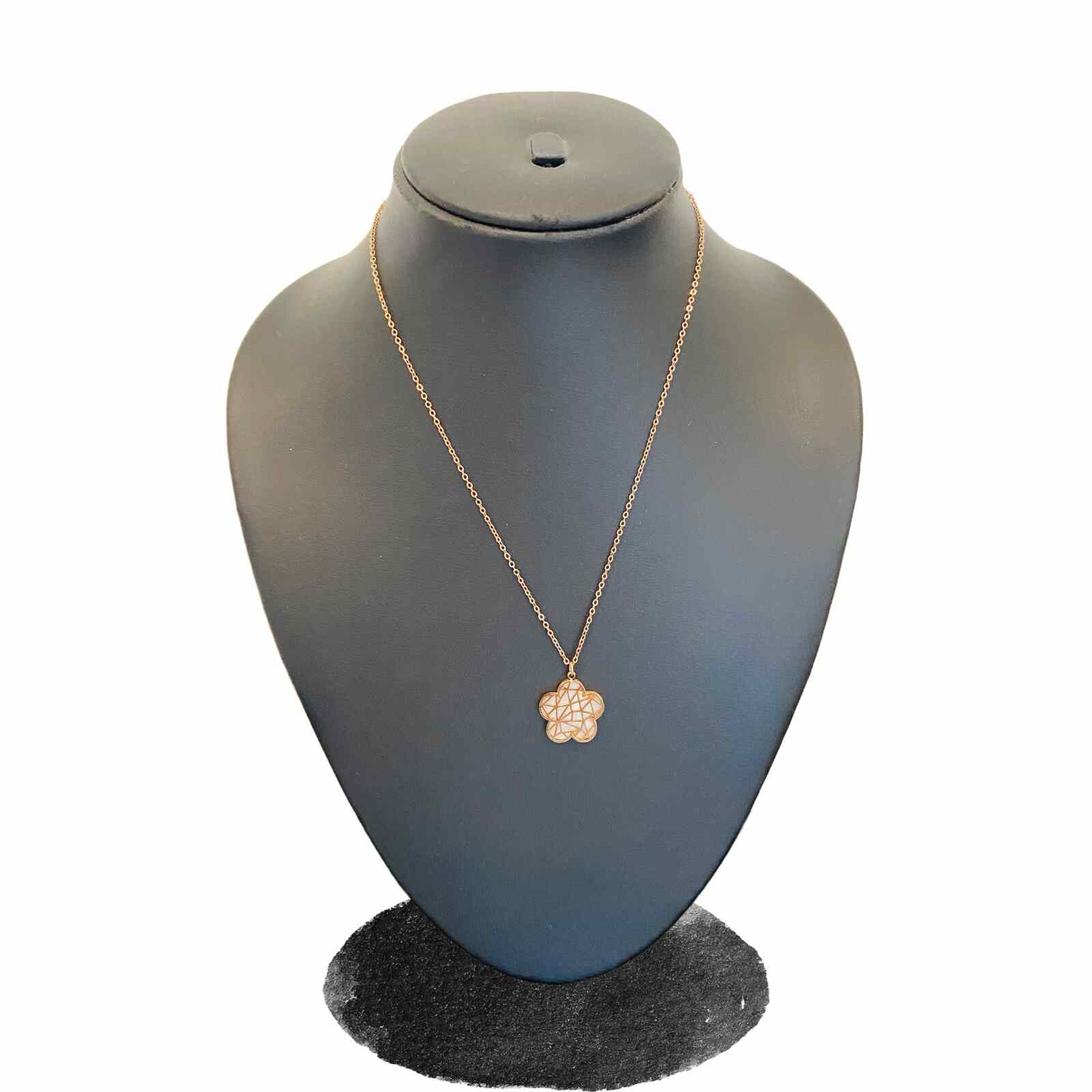 Rose Gold Necklace Set | Earrings And Necklace Included | Western Jewellery | Light Weight Tech