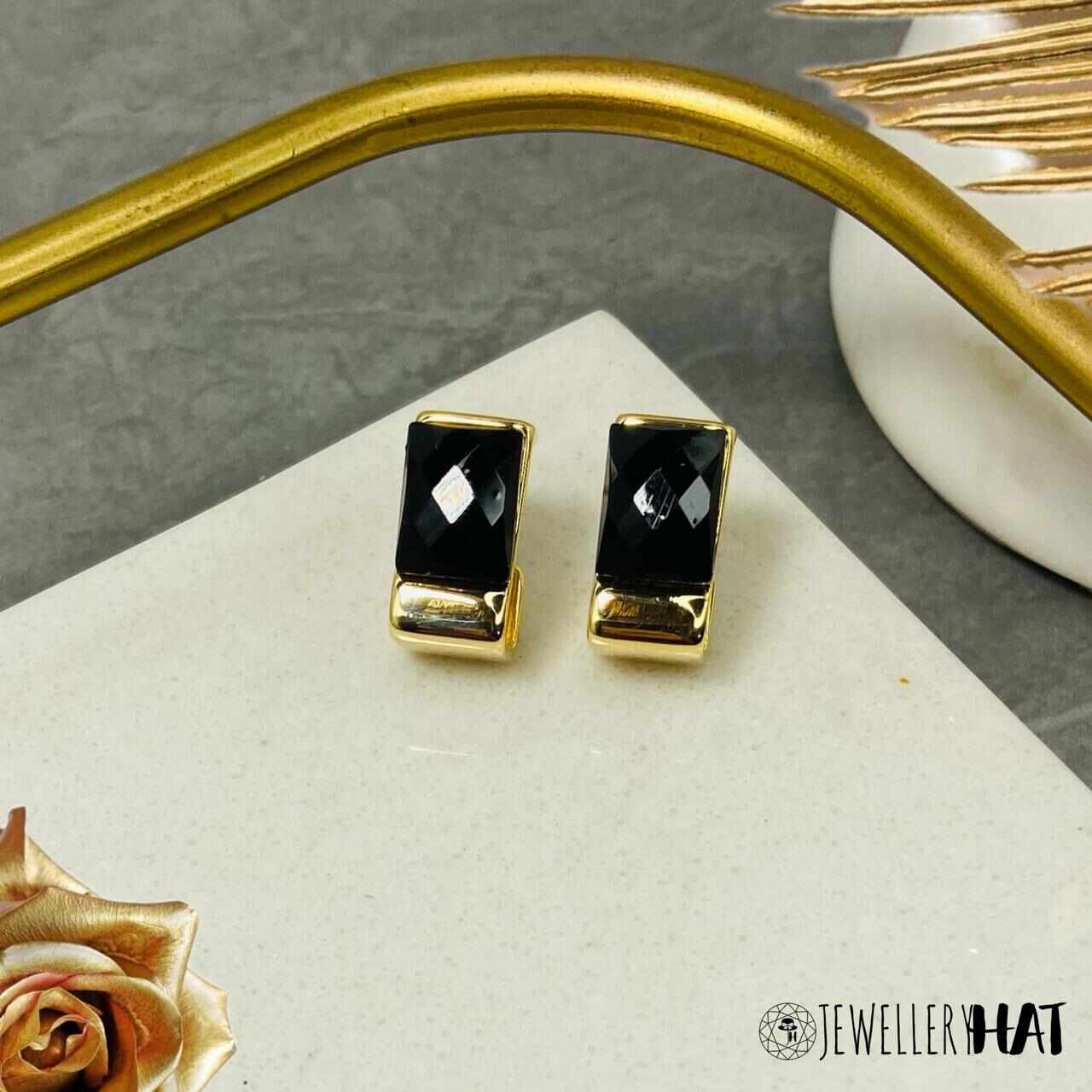 Women's Stud Earrings Gold