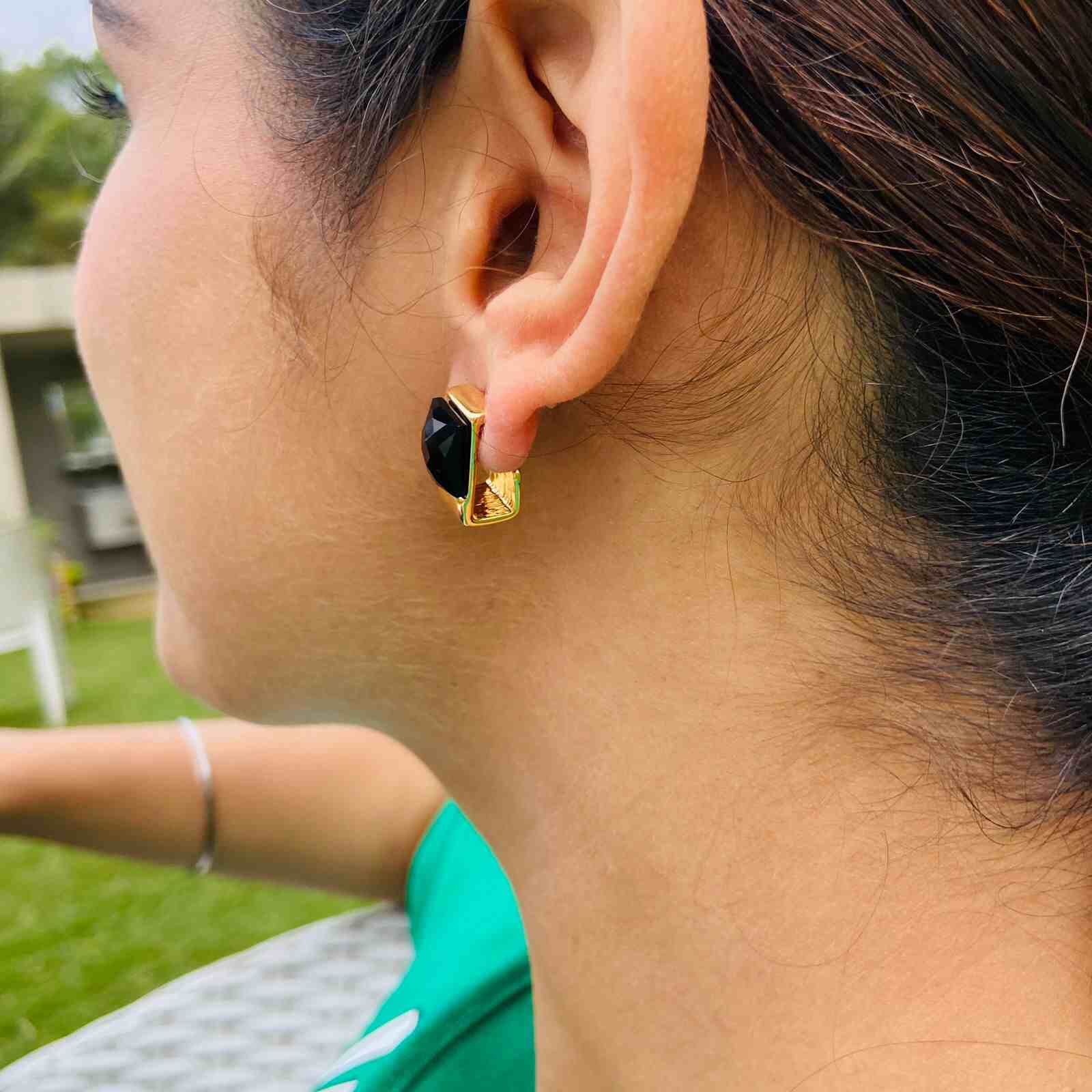 Women's Stud Earrings Gold