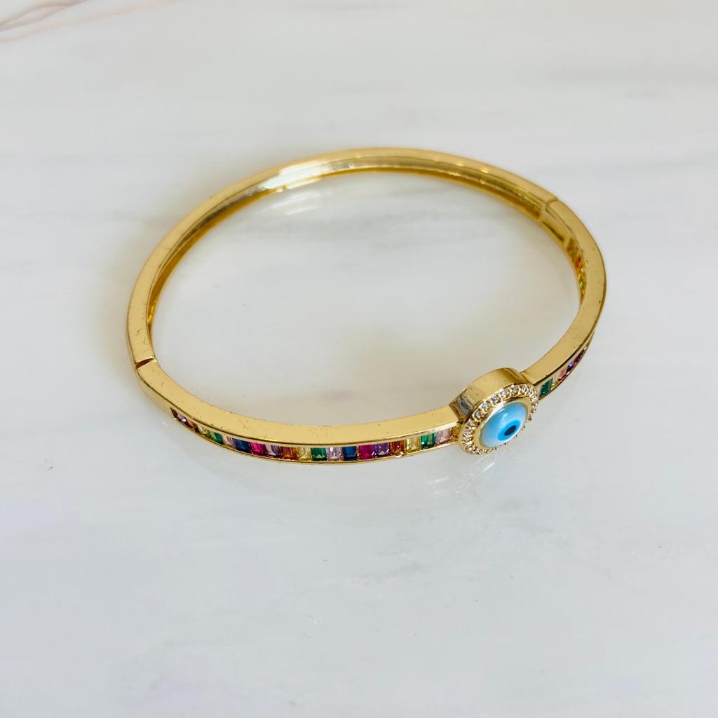 Eye Bracelet | Evil Eye | Gold Plated | Fashion Jewellery | Jewellery Hat | March 2023