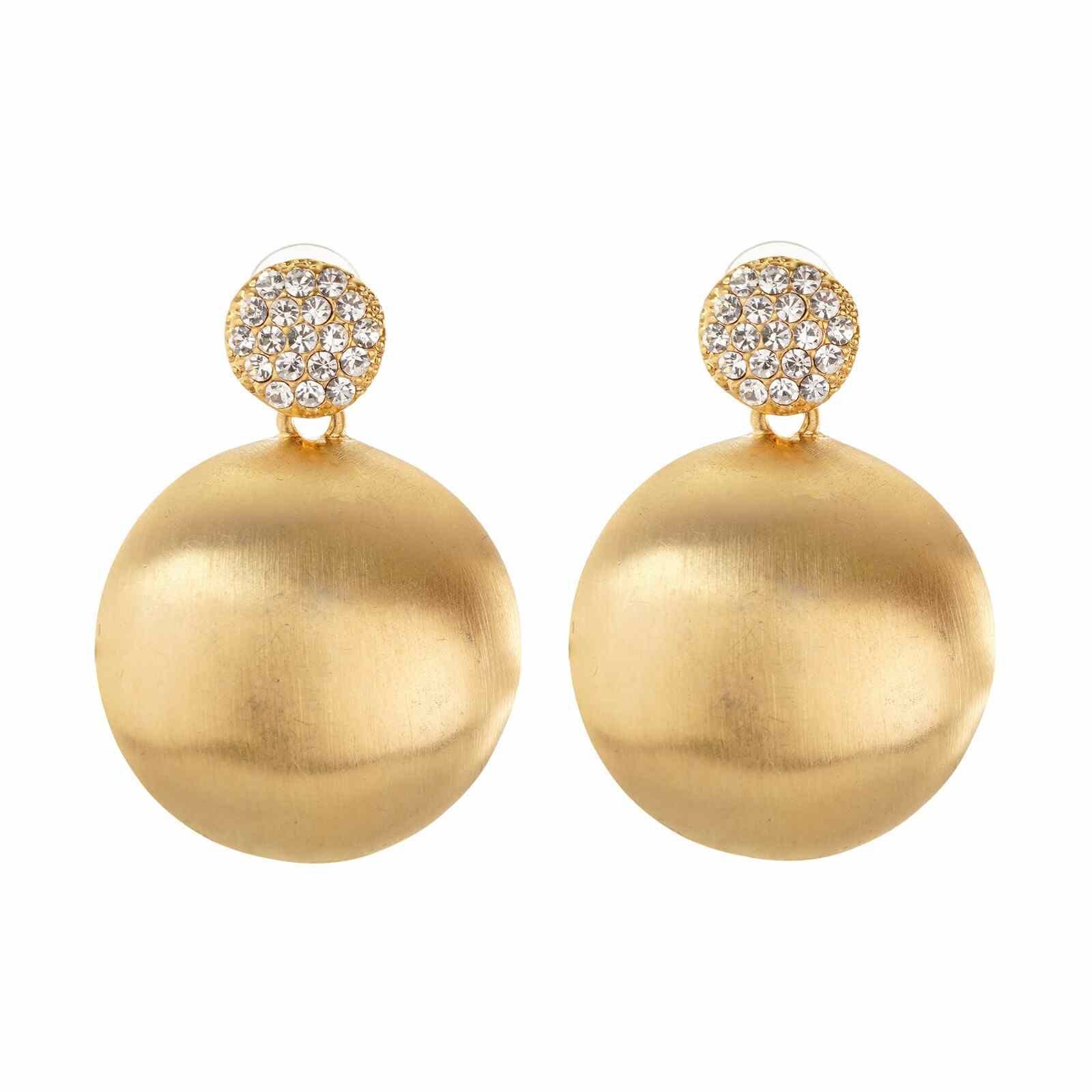 Gold Stud Earrings | Costume Jewellery | Waterproof Jewellery | Premium Earrings