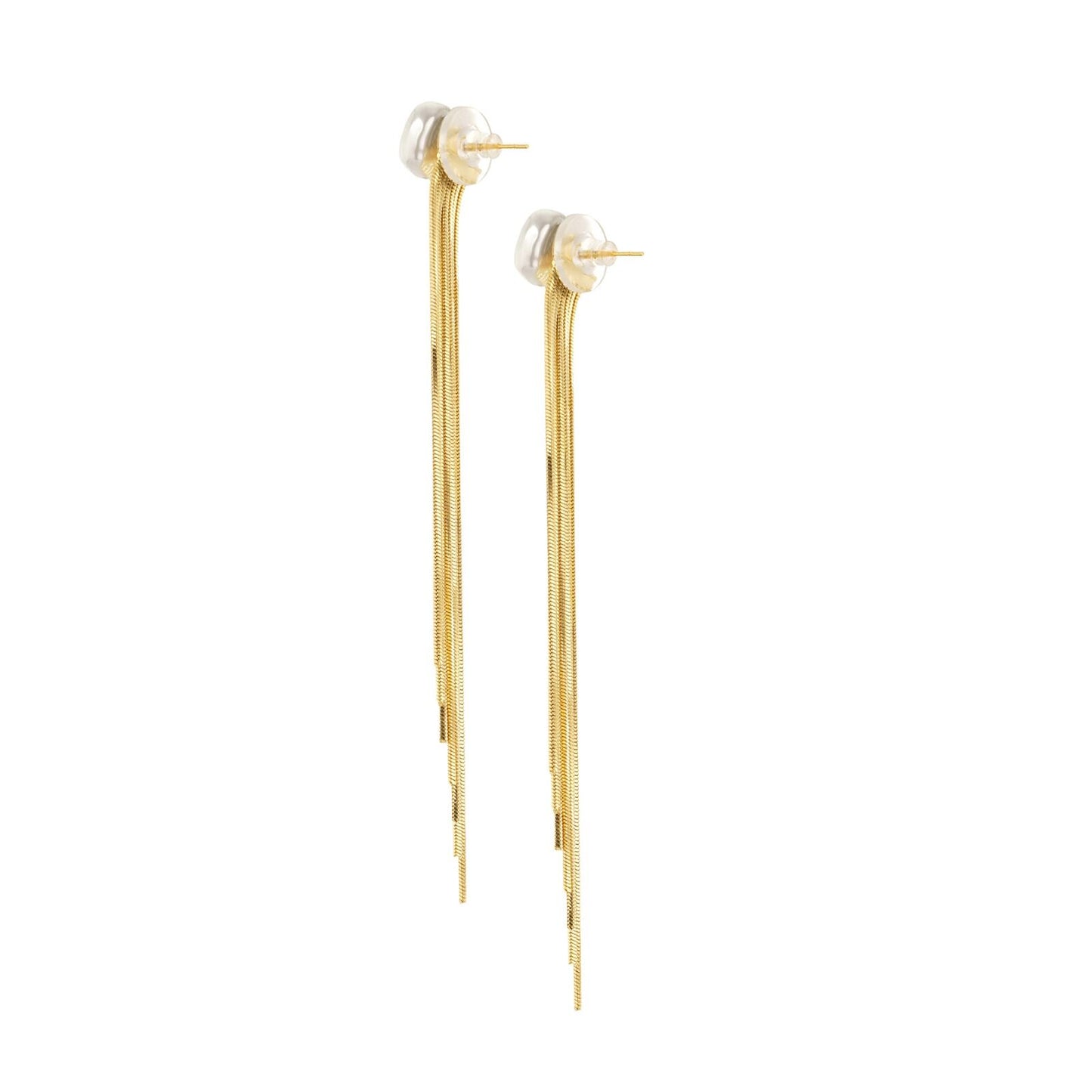 Long Gold Earrings | Fashion Jewellery | Waterproof Technology | Premium Earrings