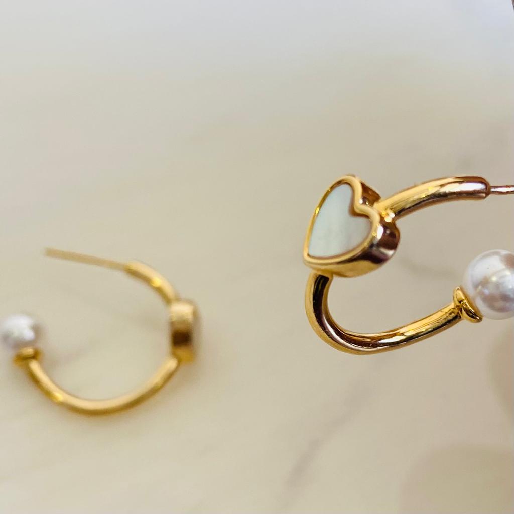 Medium Gold Hoop Earrings | Premium Quality | Imitation Jewellery | Sale | April 2023