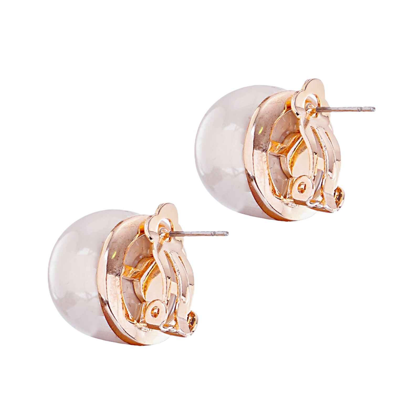 Jewellery Hat's ® big pearl studs - 20 mm big pearl earrings - 3 colors big pearl stud earrings - available big pearl studs India December 2022 Fashion Jewellery