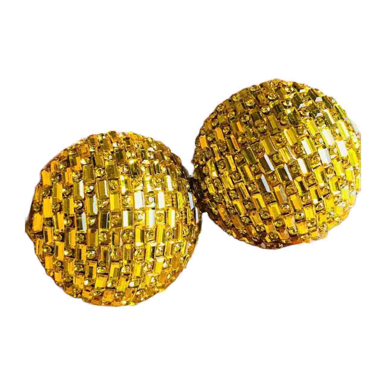 Earrings For Women Big Rhinestone Studs - Gold Plated Earrings - Fashion Jewellery November 2022